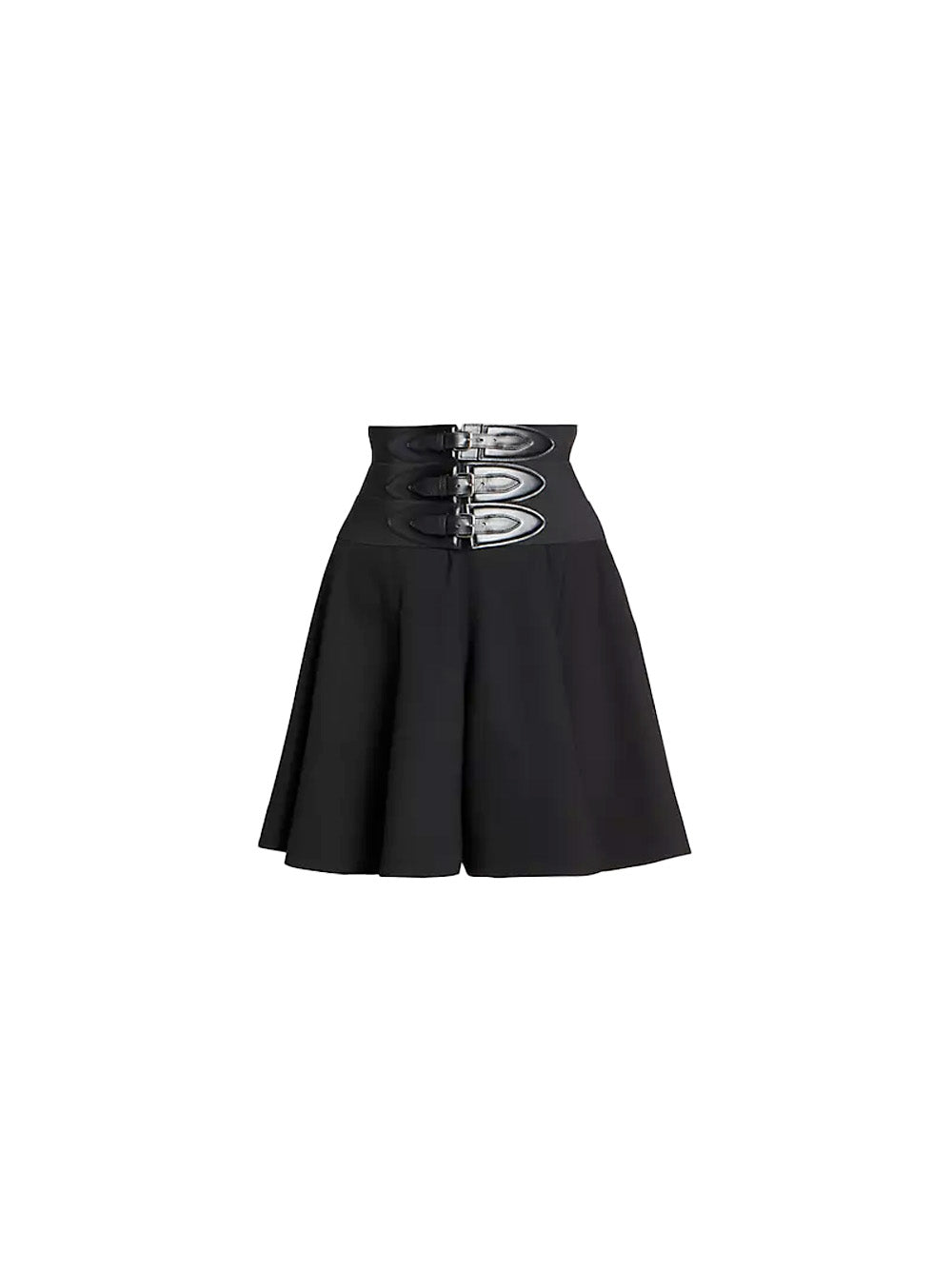 Buckle Mini Skirt