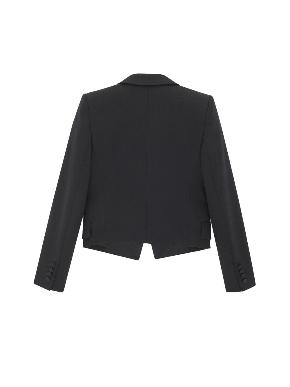 Double-Breasted Cropped Blazer