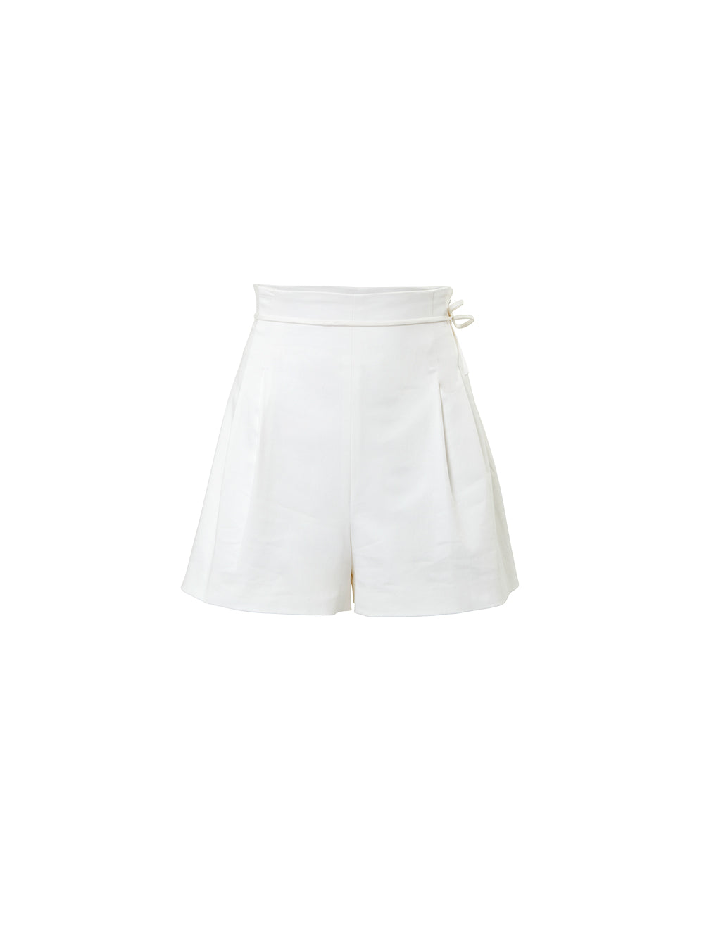 Cotton High-Rise Shorts