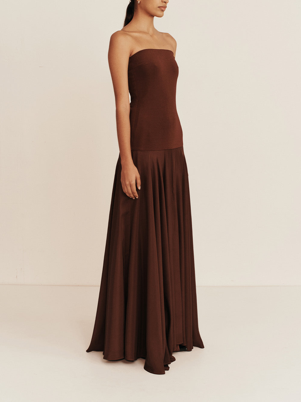 Illi Strapless Maxi Dress