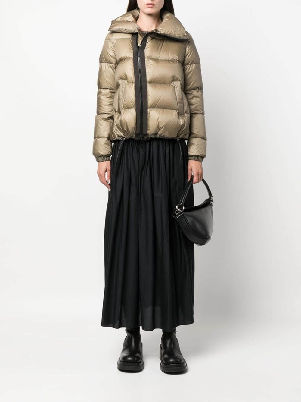 Asymmetrical Puffer Jacket