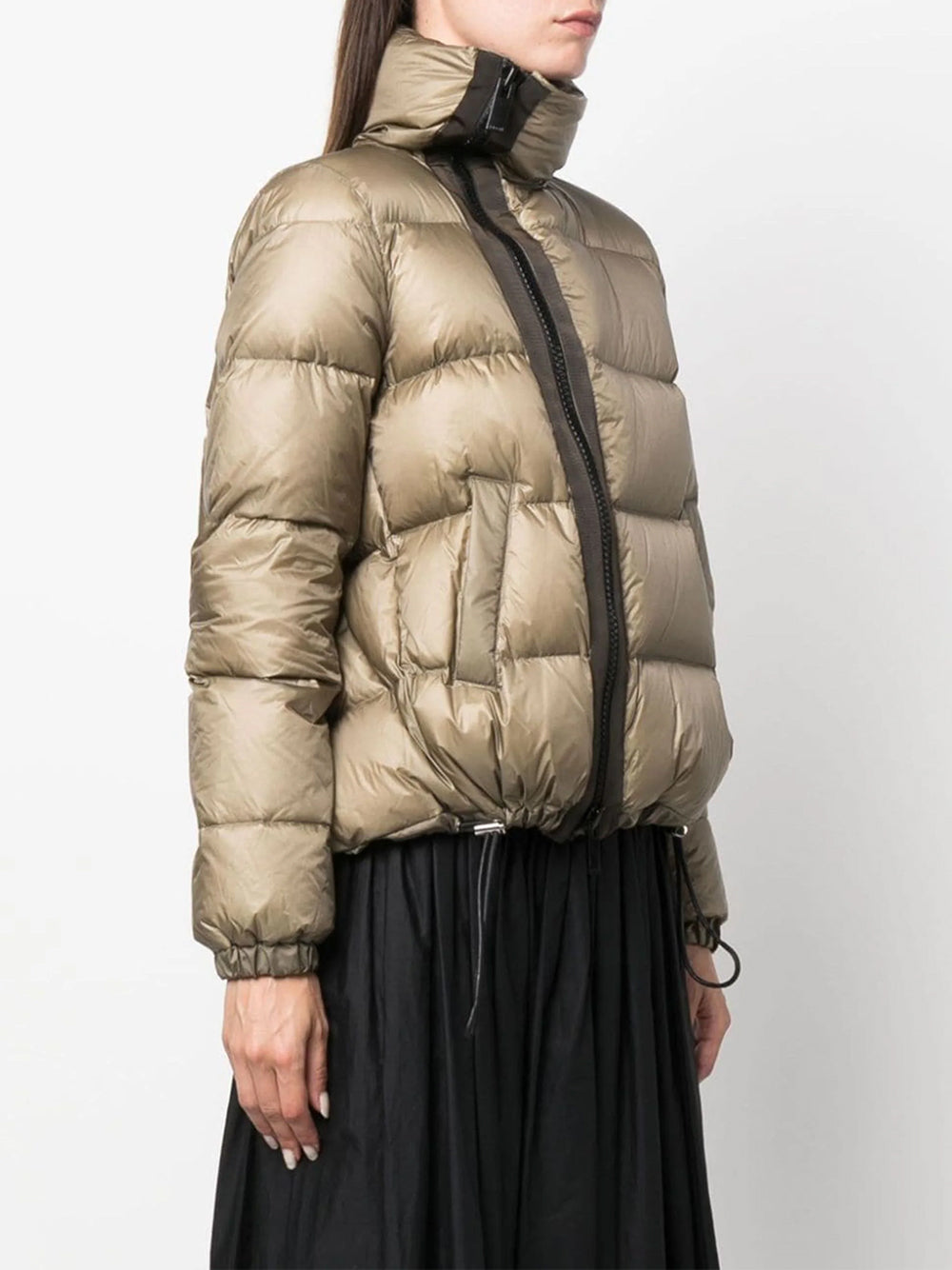 Asymmetrical Puffer Jacket