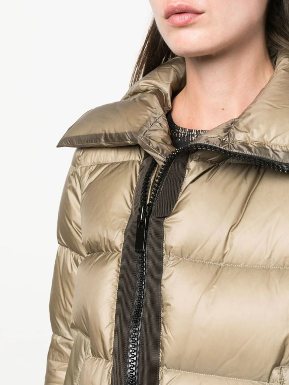 Asymmetrical Puffer Jacket