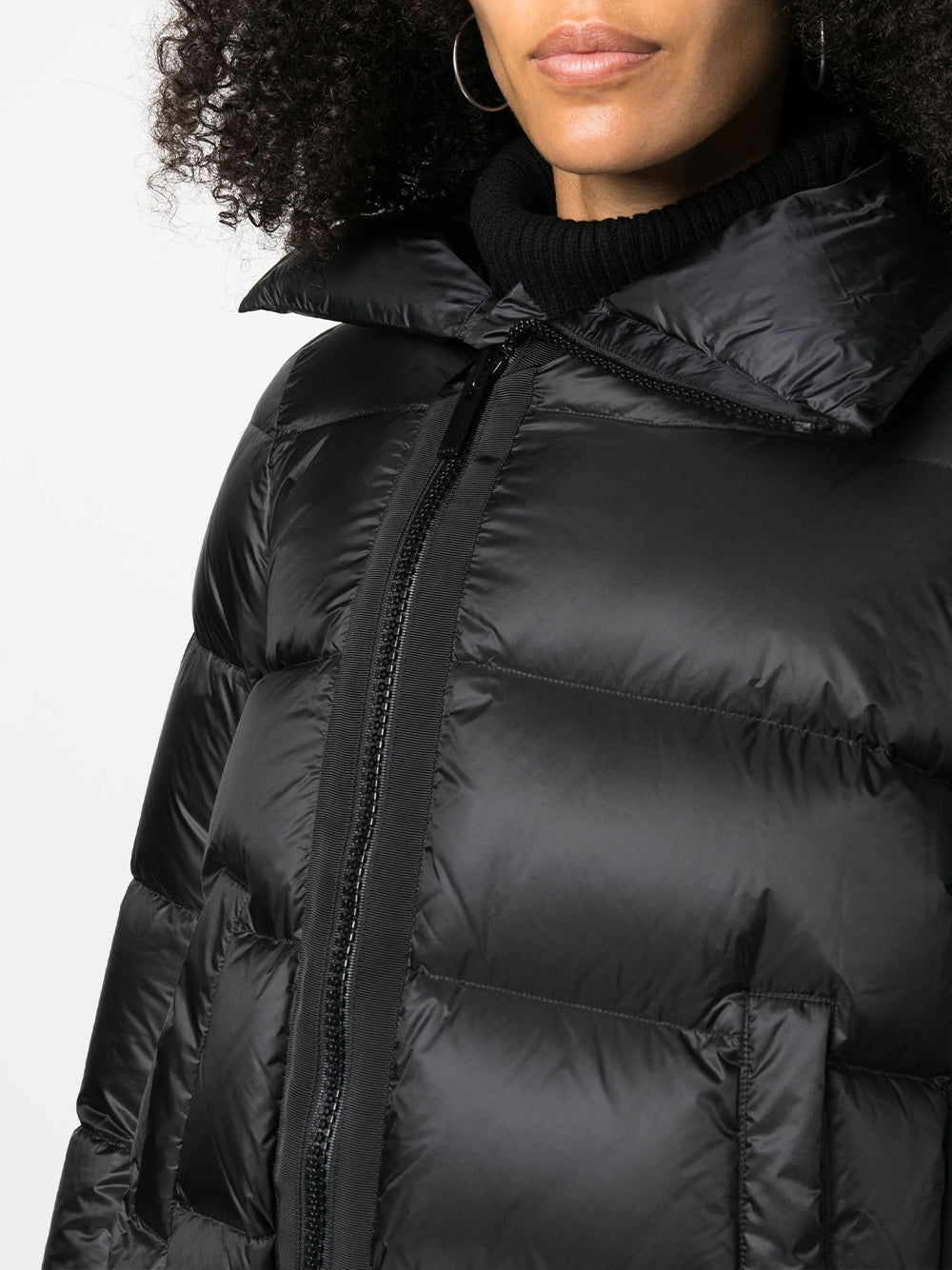 Asymmetrical Puffer Jacket