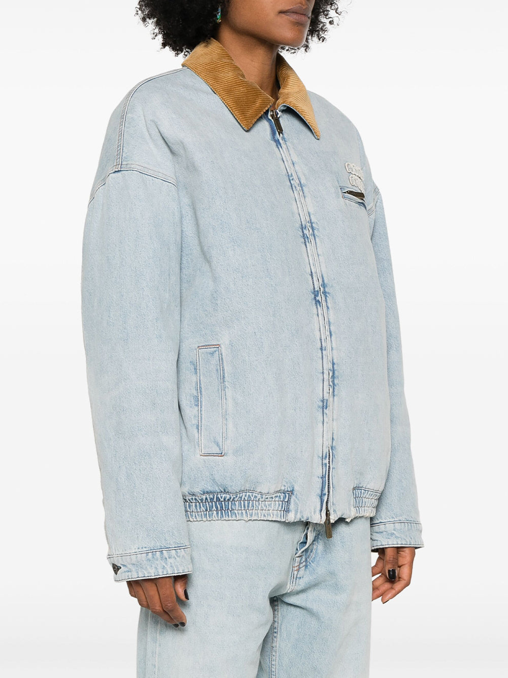 Cropped Cotton-Poplin Shirt