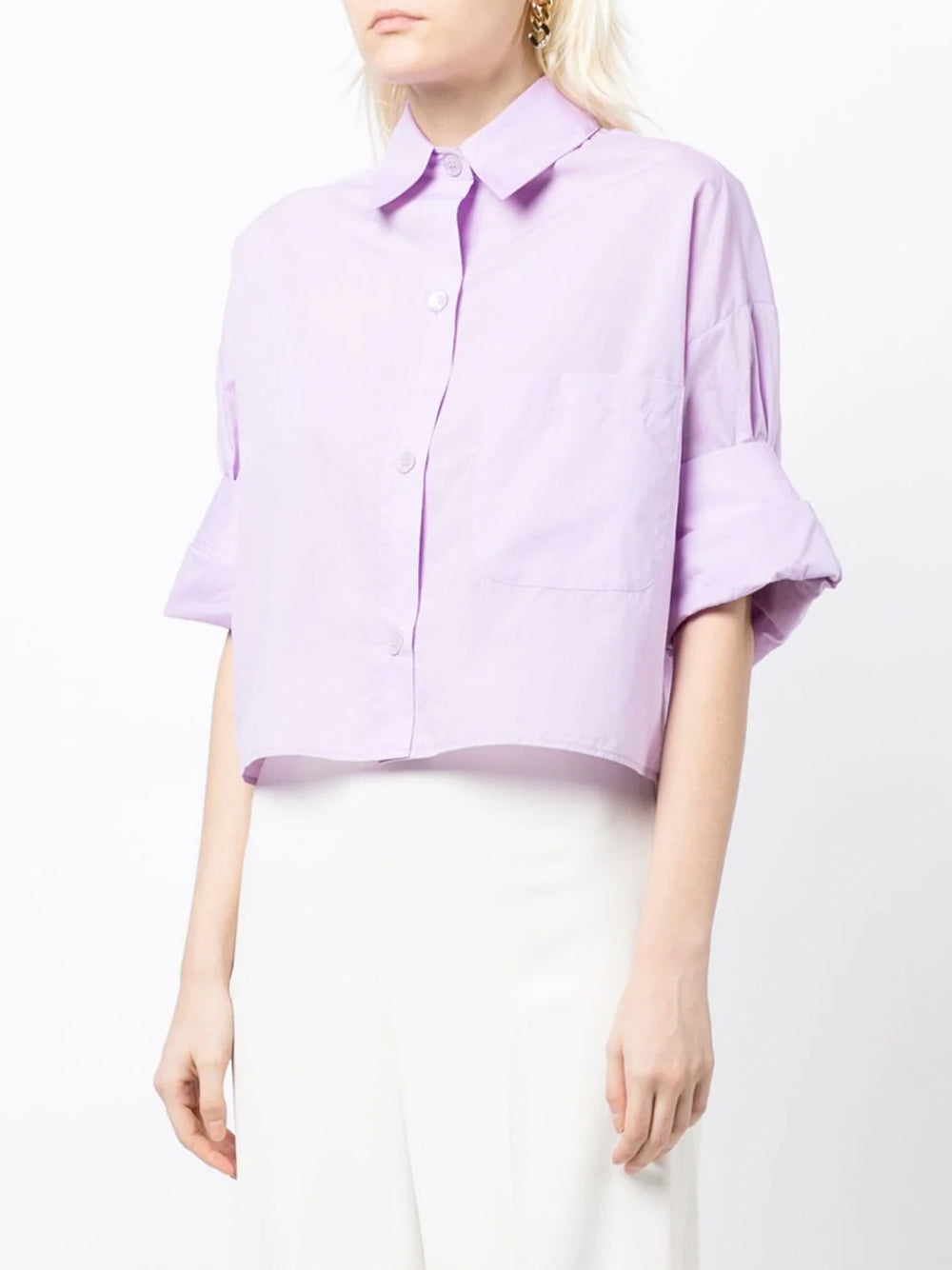 Boyfriend Silk Shirt