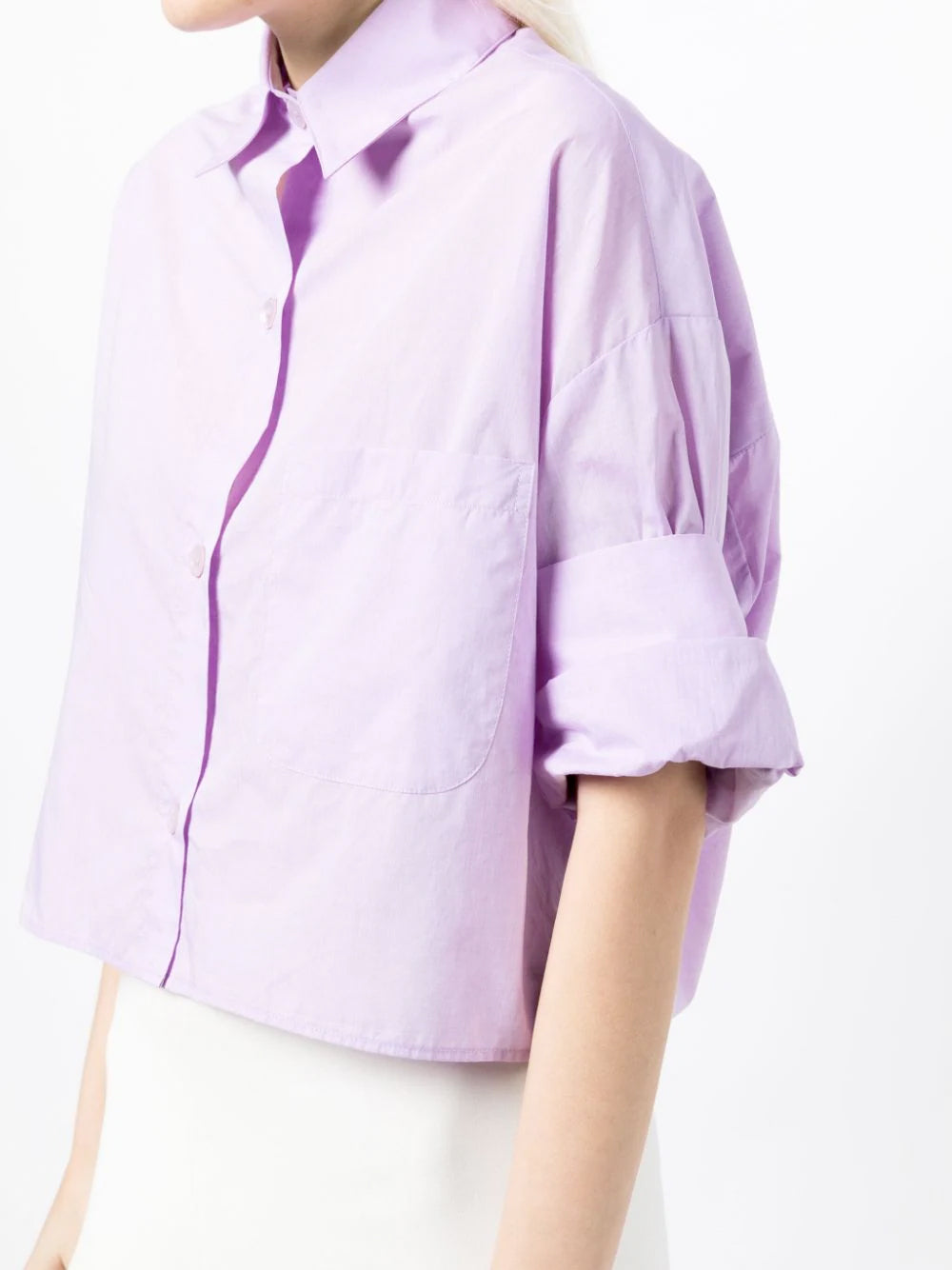 Boyfriend Silk Shirt