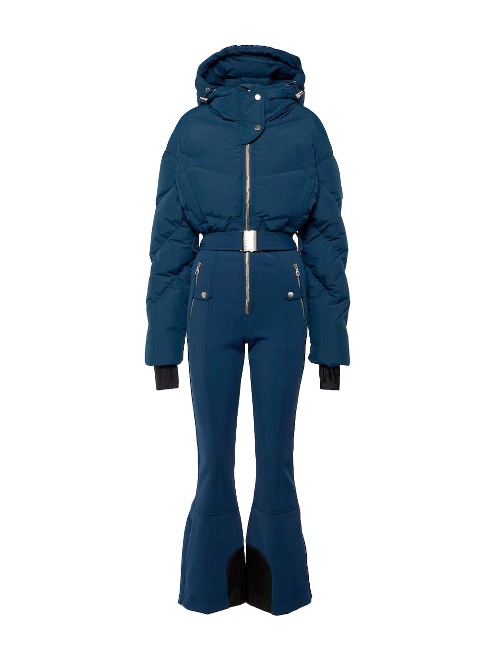 Sommet Hooded Puffer Ski Suit