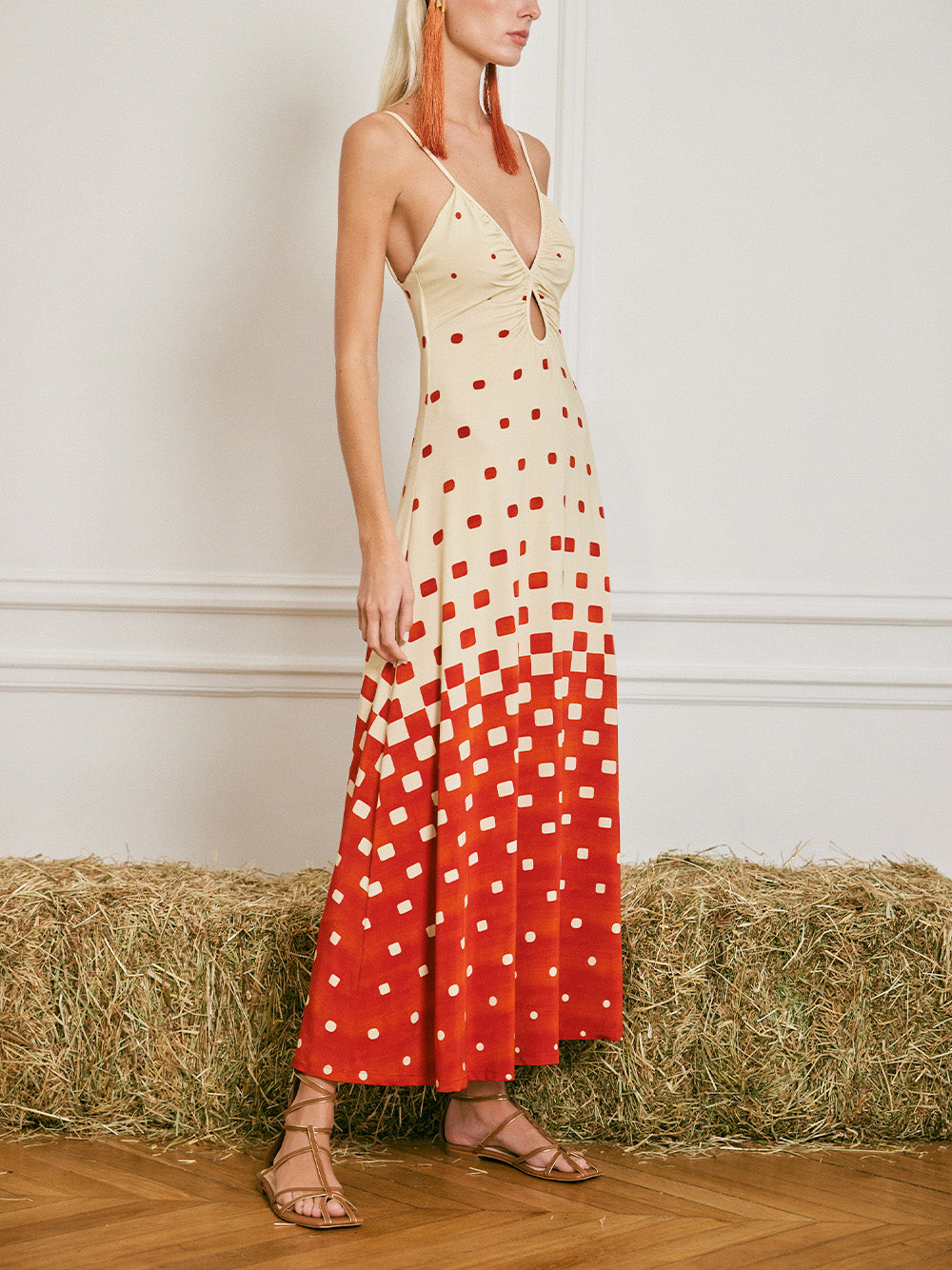 Fiesta Costera Crepe Dress