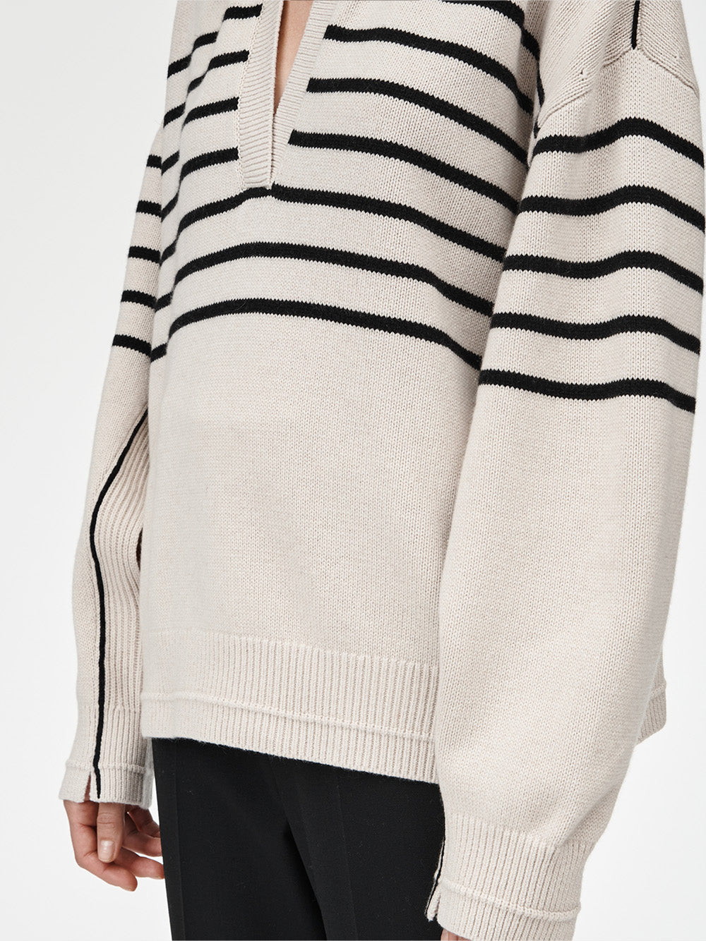 Jersey Collar Sweater