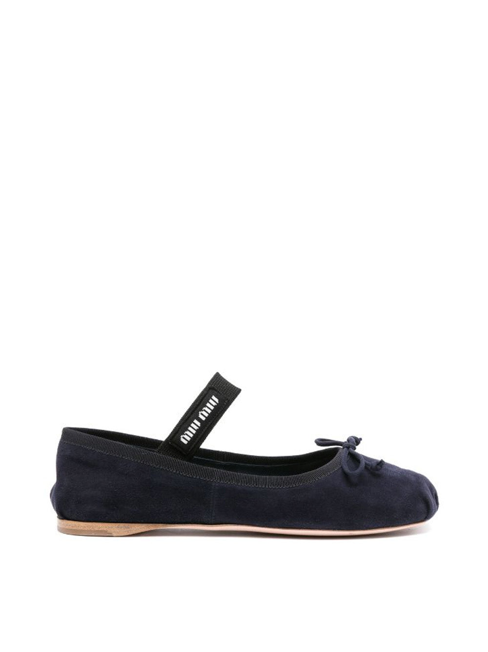 Suede Ballerina Flats