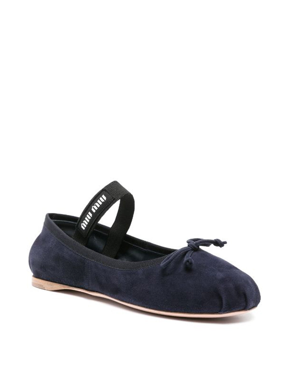 Suede Ballerina Flats