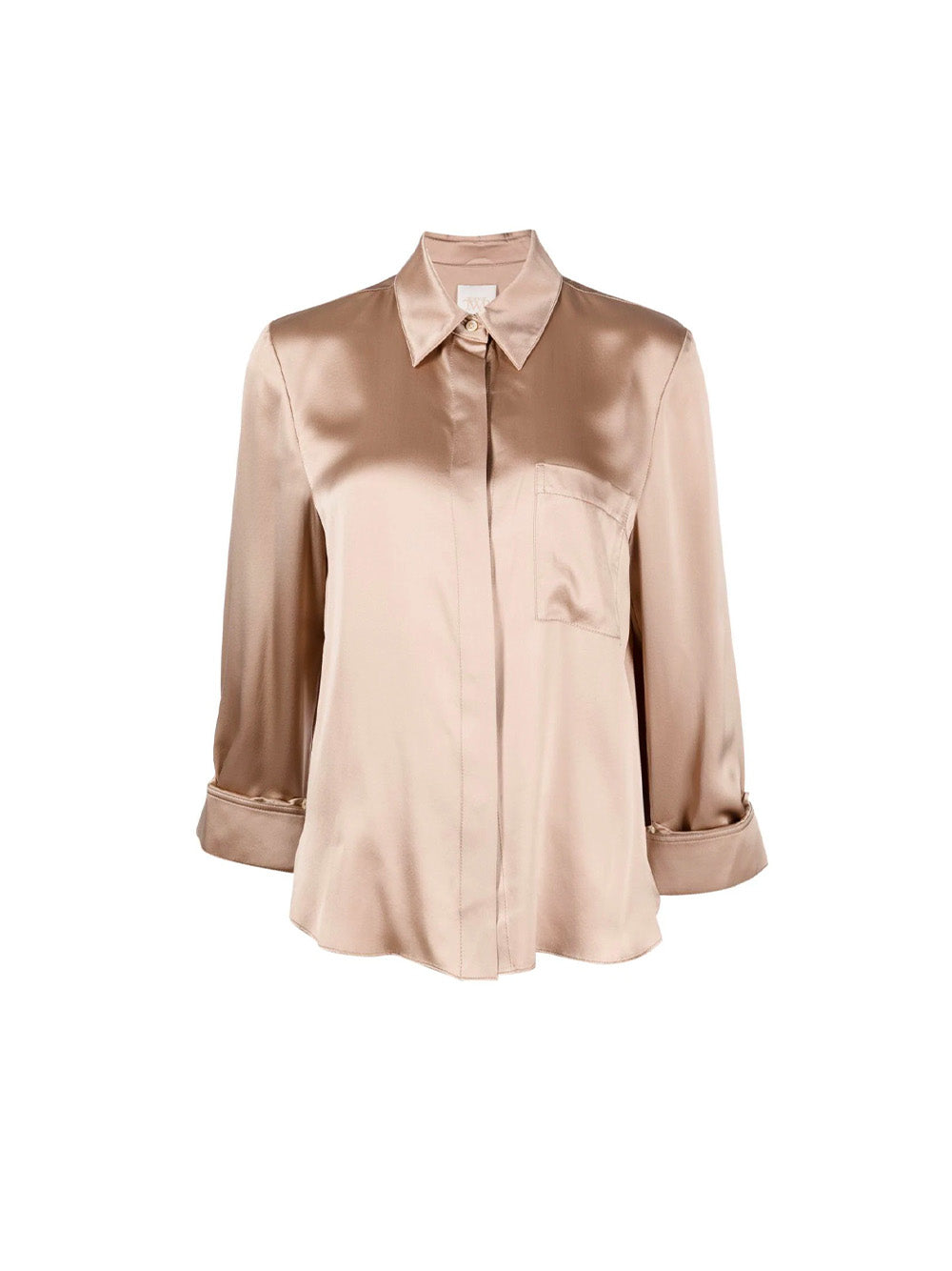 Boyfriend Silk Shirt