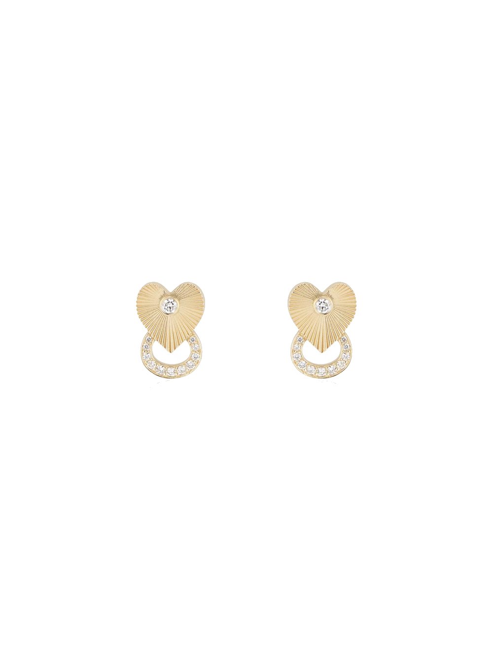 Revival Heart Studs