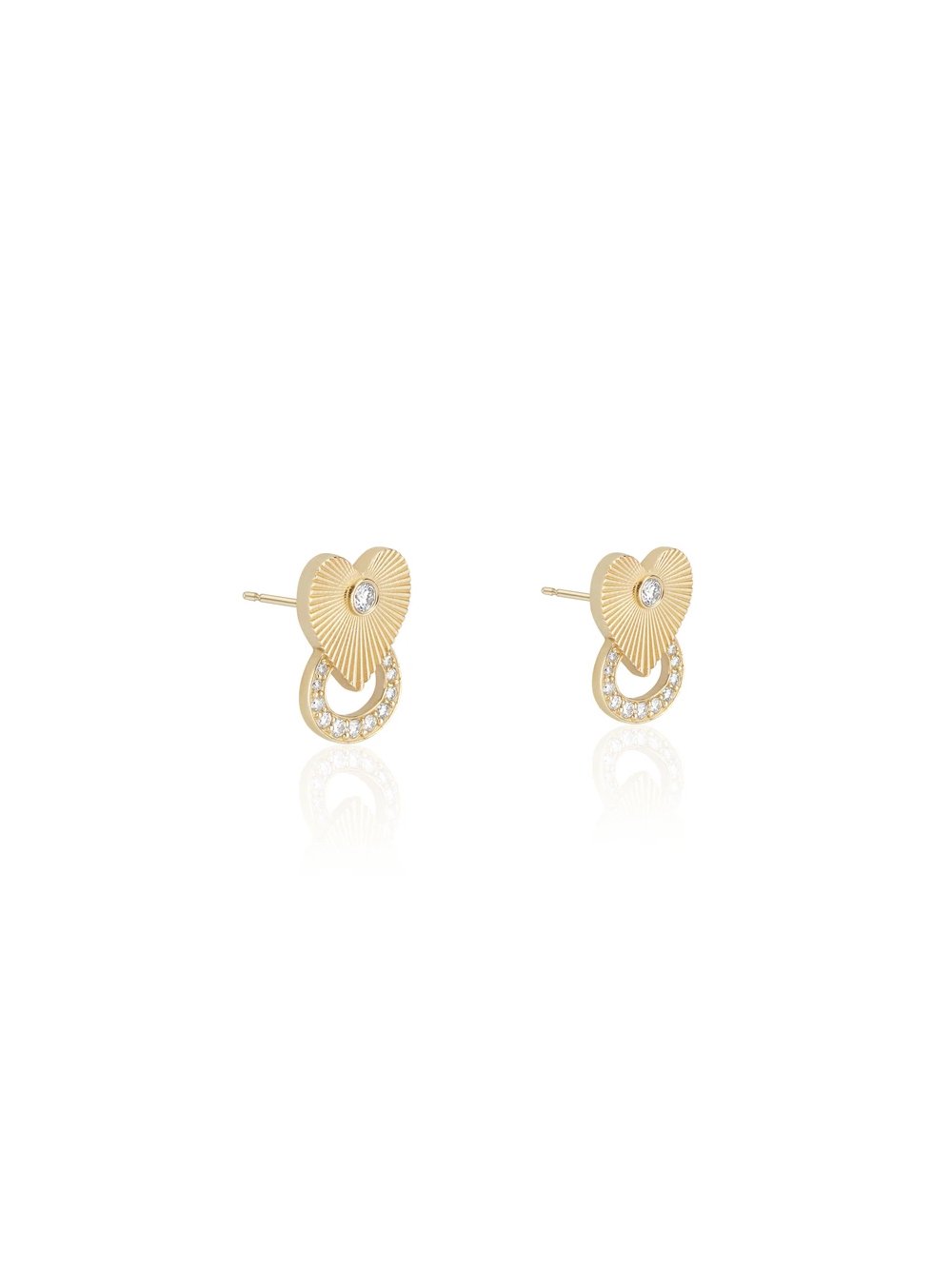 Revival Heart Studs