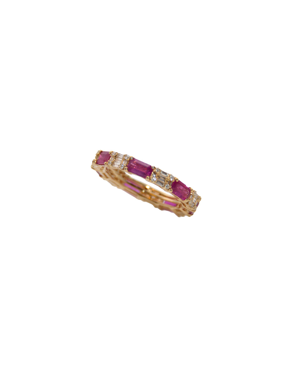 Ruby Baguette Ring