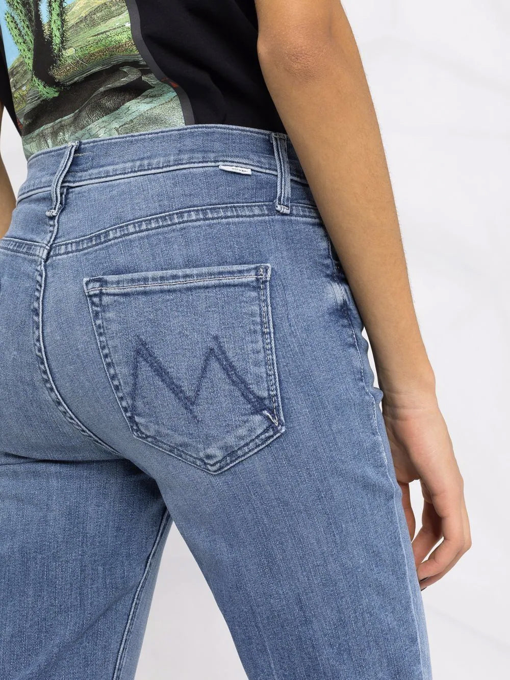 Mid Rise Dazzler Ankle Jeans